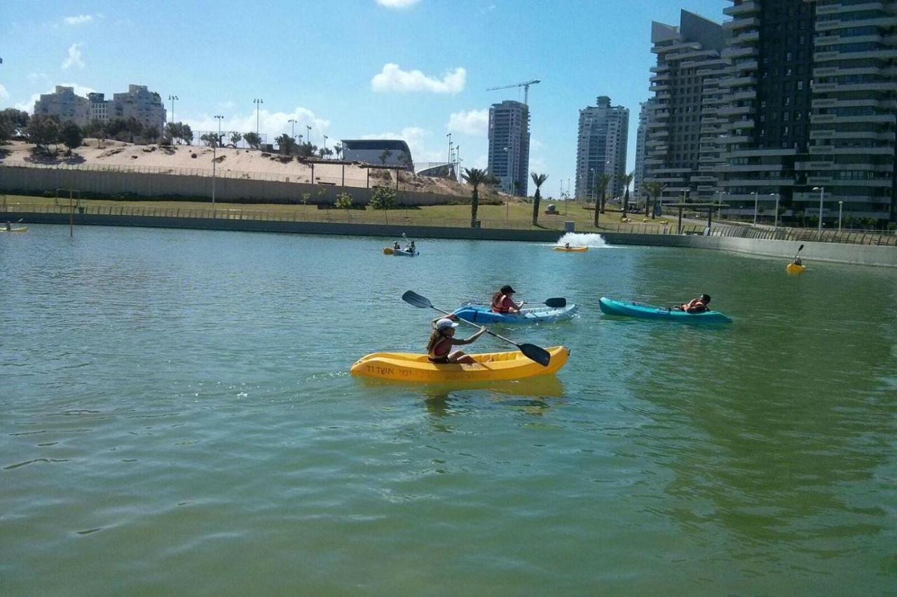 Ashdod City Center 2-Rooms Apartment, 15Min Walk To The Beach Exterior foto